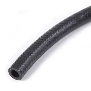 Custom High Temperature Resistant Automotive Braider NBR Hose Flexible OEM Rubber Air Intake Oil/Fuel Resistant Oil Pump Hose