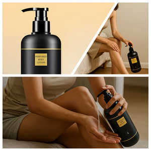 Elegante Loción Corporal en Botella Negra, Aroma Floral Duradero, Uso Diario, Hidratante y Nutritiva, Suministro OEM - Little Black Dress - Product Image 5