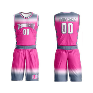 Ensembles d'uniformes de basketball sans manches en maille respirante, tissu à séchage rapide, antibactérien, anti-UV, impression personnalisée du logo et du nom, fabrication en usine - Product Image 4