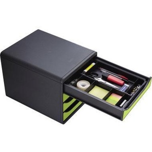 Exacompta DRAWINSERT Black Polystyrene <b>Drawer</b> Insert 298 X 36 X 246 mm (W X H X D) for Desktop & <b>Drawer</b> Organizers - Product Image 4