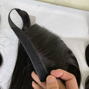 Rapide Gratuite Offre Spéciale Raw Virgin Cheveux Extension Du Vendeur Naturel Noir Blonde 613 brun Brésilien Péruvienne de Cheveux Humains Queues de Cheval - Product Image 6