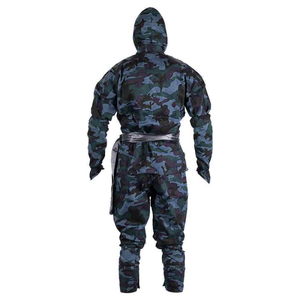 Uniformes professionnels d'arts martiaux Ninja réels Polyester/coton séchage rapide et respirant couleurs et Logos personnalisés fabriqués au Pakistan - Product Image 3