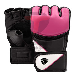 Professionele Mma Bokshandschoenen Comfortabele Duurzame Lederen Haak Lus Sluiting Aangepaste Opties Hoge Kwaliteit Nieuwe Stijl Hot Sale - Product Image 5