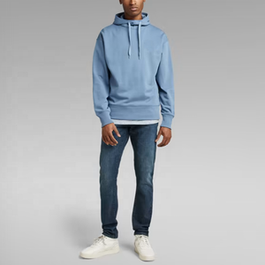 เสื้อสเวตเตอร์มีฮู้ดสำหรับผู้ชายเสื้อแนวสตรีทแวร์มีฮู้ดด้านหลังพิมพ์ลายขนาดใหญ่ออกแบบได้ตามต้องการ - Product Image 5