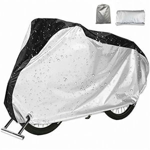 Housse de vélo pliable d'extérieur imperméable, anti-poussière, légère et respirante pour vélos de route, BMX, vélos électriques et motos, fabriquée en matériau durable - Product Image 2