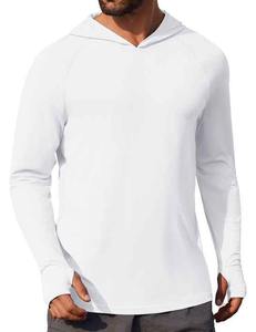 Vente en gros de Upf50 + Sweat à capuche de pêche Protection Uv Respirant Maillot de pêche à manches longues Tops Gear Manufacturer Private Label - Product Image 3