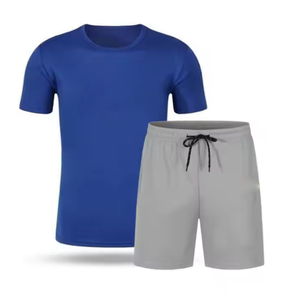 Vêtements décontractés d'été Ensemble deux pièces T-shirt et short Tenue personnalisée T-shirt et short Ensemble Vêtements de sport - Product Image 6
