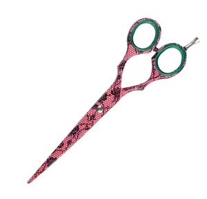 Tijera de corte de pelo de peluquero de 5,5 pulgadas hecha a medida, tijera de belleza de acero inoxidable con punta de hoja afilada - Product Image 4