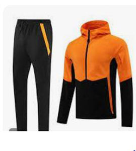 Ensemble de survêtements de football d'hiver pour hommes, polyvalents, à fermeture éclair intégrale, écologiques, respirants, de haute qualité, pour l'entraînement - Product Image 3