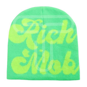 Gorro de Punto Informal Ligero, Gorro de Invierno Elegante, Gorro de Invierno Personalizado de Alta Calidad, Gorro de Invierno con Logotipo Personalizado, Gorros de Jacquard de Invierno - Product Image 2