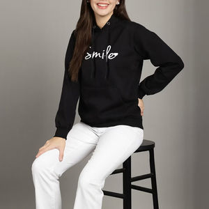 Nuevas Sudaderas de Alta Calidad para Mujer, Más Vendidas, con Logotipo Personalizado OEM, Sudadera 100% Algodón, Precio de Venta al por Mayor, Personalizable - Product Image 6