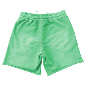 Top qualité été unisexe blanc coton polaire court lourd français éponge soleil fané Baggy acide lavage court pour hommes - Product Image 4