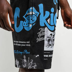 New Stylish Black Sweat <b>Shorts</b> Comfortable Lightweight with Own Design Eco-friendly Soft Fabric Good Seller's Popular Product - Product Image 3