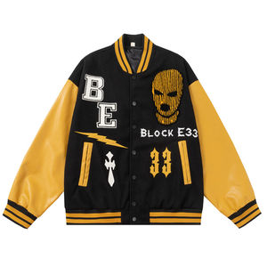 Chaquetas universitarias Manga larga Impresión Calidad Precio Buena calidad 2025 Buena calidad En blanco 2025 Chaquetas universitarias transpirables - Product Image 1