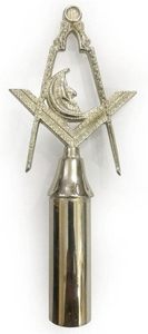 2025สีฟ้า Lodge คันเบ็ดด้านบนปกอัญมณีสีอิฐเครื่องราชกกุธภัณฑ์ Freemasons Jewels ต่ำ MOQ - Product Image 2