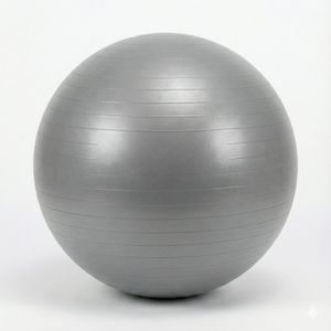 Pelota de Yoga Azul Extra Gruesa Anti-Explosión HSC de 1800g, 75cm, Resistente, Certificada REACH/EN71, PVC No Tóxico, Pelota de Ejercicio con Bomba - Product Image 5