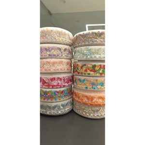 Elegante tela de encaje bordado floral para vestidos de novia y vestidos disponibles al por mayor a granel directo del fabricante - Product Image 6