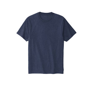 Camiseta de Algodón para Hombre de Color Sólido, Cómoda para Uso Diario, con Opción de Impresión de Logotipo Personalizado, Fabricante Mayorista - Product Image 3