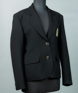 Nouveautés, veste blazer d'uniforme scolaire élégante à simple boutonnage, style A2, décontractée, hiver, vente en gros, vêtements pour femmes - Product Image 3