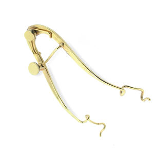 Espéculo de ojo de Castroviejo recubierto de oro Garde quirúrgico con mecanismo de ajuste Espéculo de ojo de acero inoxidable - Product Image 3