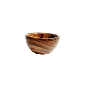 <b>Walnut</b> Wooden <b>Round</b> Shape Serving Bowl Kitchenware Tableware Popular Dinnerware Salad and Snacks Serving Bowls - Product Image 2