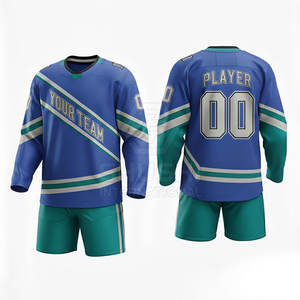 Uniforme de Hockey sobre Hielo Personalizado para Equipos, Servicio OEM, Conjuntos con Colores y Logotipos Personalizados Disponibles, Hecho a Medida, Ecológico, de Secado Rápido y Transpirable - Product Image 5