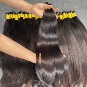 Cabello Humano Vietnamita Virgen Crudo a Granel, Liso Natural Sin Trama, Cutícula Alineada, Calidad Premium - Product Image 2