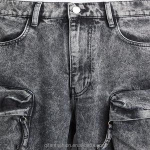 Pantalones vaqueros de moda para adultos y hombres, ropa de calle de nuevo diseño, pantalones de chándal informales de pierna recta para hombres - Product Image 5