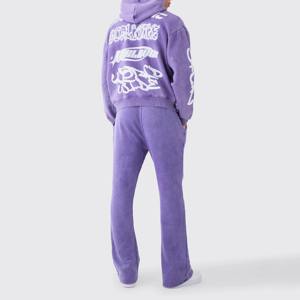 Jersey de invierno informal para hombre de talla grande superventas, conjunto de dos piezas, nuevo diseño, Logo, cierre, bolsillo transpirable, invierno cálido - Product Image 2