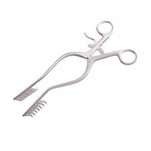Écarteur cérébelleux Premium MISKIMON 22cm 7x7 broches pointues inclinées, conception de lame profonde, écarteur neurochirurgical en acier inoxydable - Product Image 5