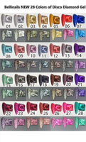 Bellinails – vernis à ongles en Gel, haute qualité, longue durée, paillettes diamant arc-en-ciel UV Super Flash Disco