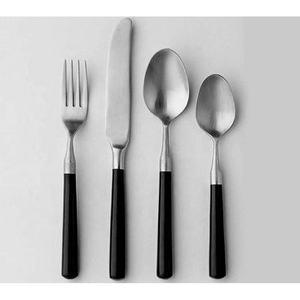 ชุดเครื่องเงินสแตนเลสขัดเงาเคลือบเงาทำจากเงินรอยัลด้ามเข็มแบบเรียบง่ายเต็มรูปแบบดีไซน์สุดสร้างสรรค์ - Product Image 2