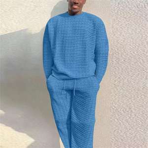 Survêtement de jogging pour hommes 2 pièces pantalon décontracté survêtement ensemble de sweat-shirt de sport survêtement de haute qualité Hot Sell survêtement - Product Image 5