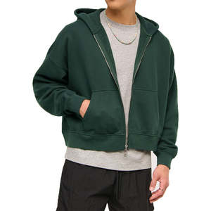 Sudaderas con Capucha Personalizadas de Algodón para Hombre, Estilo Vintage, Holgadas, con Hombros Caídos, Suaves, Tallas Grandes - Product Image 4