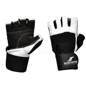 Guantes de fitness de neopreno ligeros personalizados unisex, equipo deportivo duradero para culturismo y levantamiento de pesas, soporte de muñeca - Product Image 6