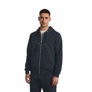 Sudadera con Capucha y Cremallera para Hombre, de Algodón y Felpa, con Cremallera Completa, Estilo Casual de Invierno, Proveedor Mayorista - Product Image 3