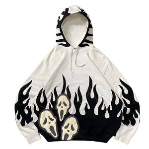 ผ้าฟลีซคุณภาพสูงเนื้อหนาสำหรับเสื้อฮู้ดผู้ชาย 310 กรัม โพลีเอสเตอร์/คอตตอน เสื้อสตรีทแวร์แบบสั่งทำ เสื้อสเวตเชิ้ตฤดูหนาว - Product Image 1