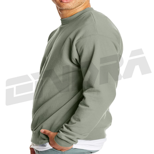 Sweat-shirt ras du cou surdimensionné personnalisé épaule tombante french terry softfeel comfywear streetstyle musthave viral drop dailywear - Product Image 1