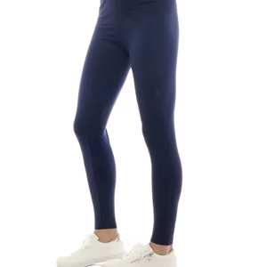 กางเกงรัดรูปขายาวสำหรับผู้หญิงเลกกิ้งขายาวผ้าโพลีเอสเตอร์3D รัดรูประบายอากาศ - Product Image 1