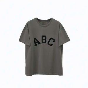 T-shirt unisexe décontracté confortable en coton 100% pur, couleur unie, personnalisable, 220 grammes - Product Image 1