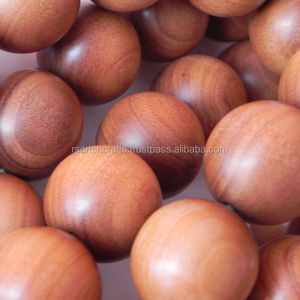 Cadena suelta de cuentas Mala de sándalo a granel Premium para fabricación de joyas para diseños personalizados creativos - Product Image 2