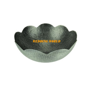 Tazón de Chocolate de Metal Dorado Martillado, Forma Redonda, Diseño Clásico y Elegante, Nuevo Tazón de Chocolate - Product Image 6