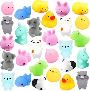 Nouveaux jouets Mochi Squishies de 28 pièces, cœurs rembourrés pour la chasse aux œufs de Pâques, jouets Mochi à presser pour garçons et filles, Pâques - Product Image 1