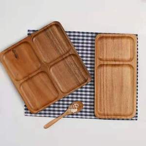 Dernier plateau design à la mode avec plateau de service en bois de haute qualité et design de finition polie - Product Image 2