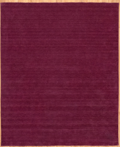 พรมขนแกะเบอร์กันดีทำมือ สีไวน์เข้ม สไตล์มินิมอล สำหรับห้องนั่งเล่น ห้องนอน ตกแต่งบ้าน - Product Image 2