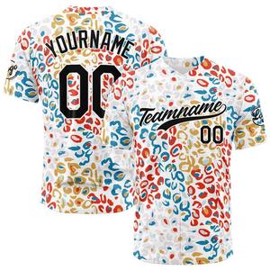 เสื้อเจอร์ซีย์เบสบอลพิมพ์ซับลิเมชันชุดเบสบอลผ้าคุณภาพสูงออกแบบได้ตามต้องการ - Product Image 1