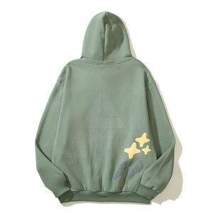 เสื้อฮู้ดพิมพ์ลายพัฟของผู้หญิงคุณภาพสูงสไตล์ลำลองเสื้อถักกันหนาวบริการ OEM - Product Image 2