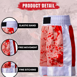 Nuevo Uniforme de Boxeo para Adultos UFC, Conjunto de Pantalones Cortos de Cinco Puntos, Spandex/Poliéster Transpirable, Unisex, para Artes Marciales y Entrenamiento Físico - Product Image 4