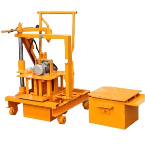 Macchina Manuale Mobile per la Produzione di Mattoni Forati in Cemento e Calcestruzzo - Product Image 2