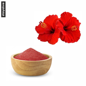 ผงสกัดจากไฮบิสคัสบริสุทธิ์และเป็นธรรมชาติ | ผงสกัดดอกไม้ | การดูแลผิว | - Product Image 2